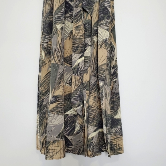 L'agence CAMERON PRINTED SILK CREPE DE CHINE MAXI SHIRT DRESS   NEW WITH TAGS - Picture 5 of 14